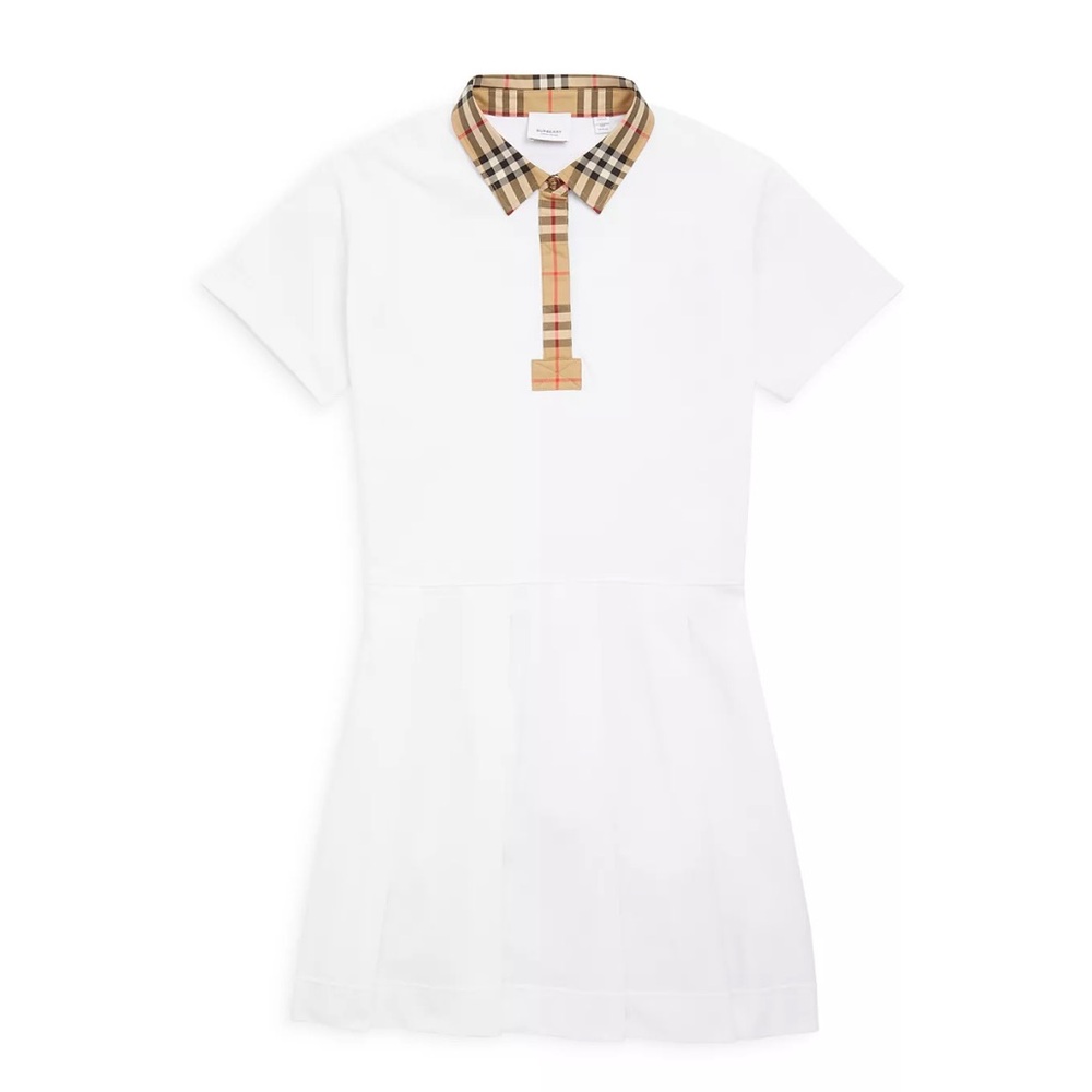 Burberry
Girls' Sigrid Piqué Polo Dress - Little Kid, Big Kid Size 6Y 116 cm